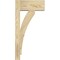 Ekena Millwork Thorton Block Rough Sawn Outlooker, Douglas Fir, 6"W x 12"D x 24"H OUT06X12X24THR05RDF - alternate 4
